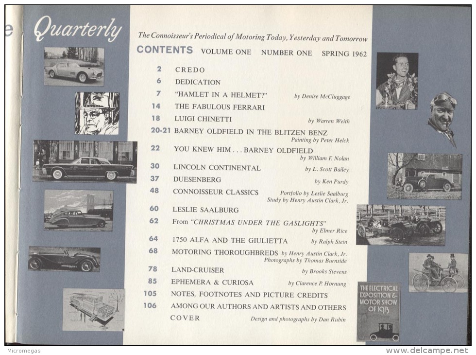 Automobile Quarterly - 1/1 - 1962 - Transports