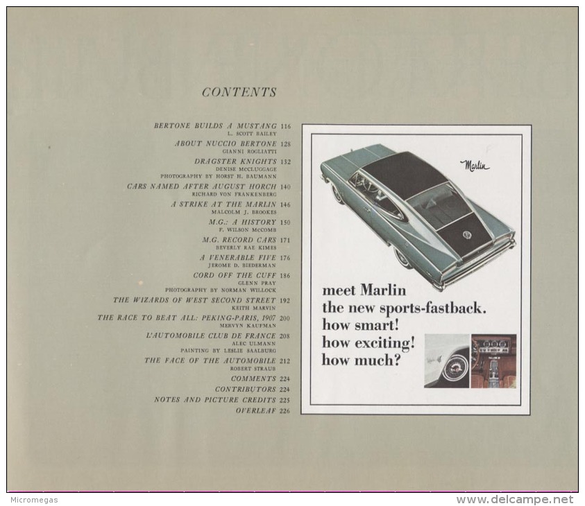 Automobile Quarterly - 4/2 - 1965 - Transports