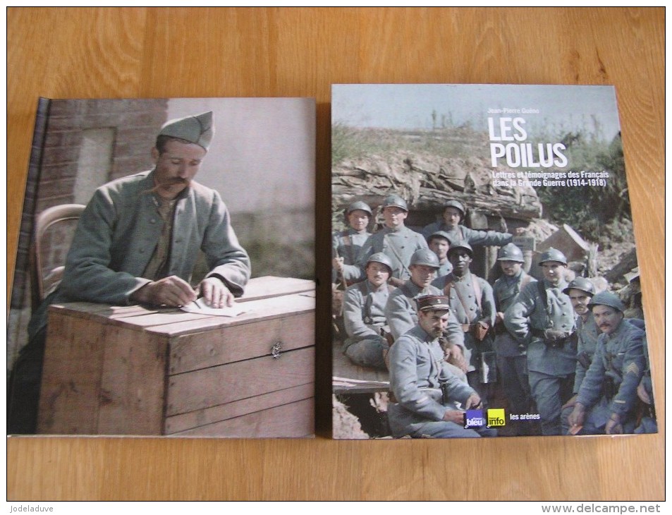 LES POILUS Lettres & Témoignages Des Français Pendant La Grande Guerre Guéno J-P 14 18 1914 1918 1 ère Guerre Mondiale - War 1914-18