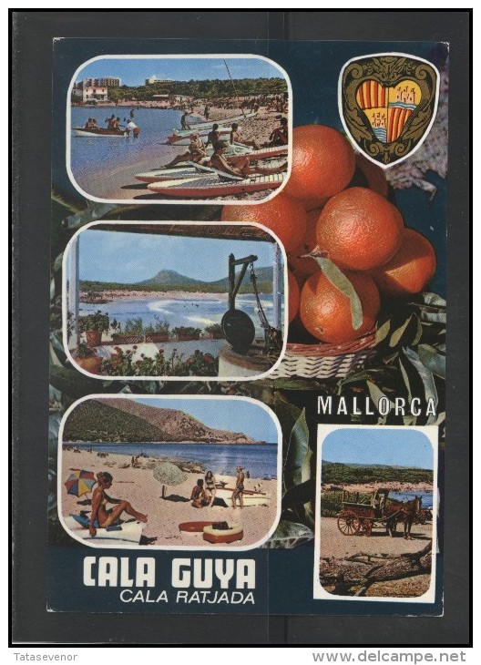 SPAIN Brief Postal History Postcard ES 079 EUROPE CEPT Mallorca - Covers & Documents
