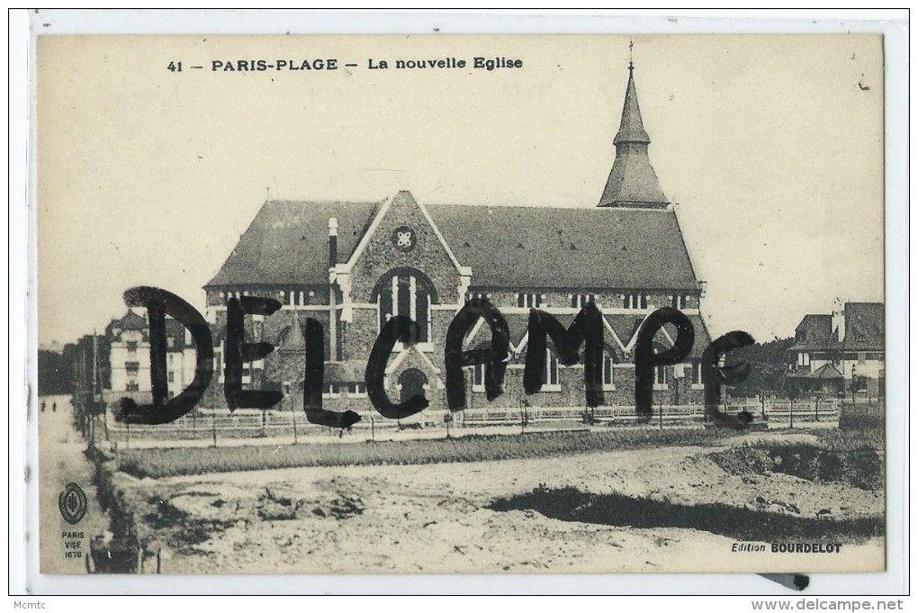 CPA - Paris-Plage - La Nouvelle Eglise - Sonstige & Ohne Zuordnung