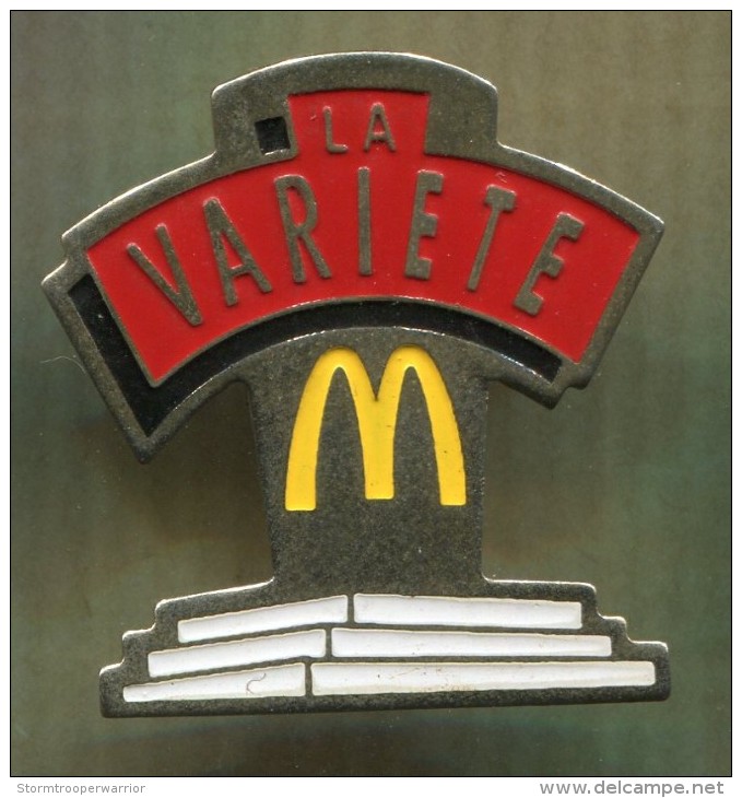 Pin´s - La Variete McDonald's Mac Do Macdo - McDonald's