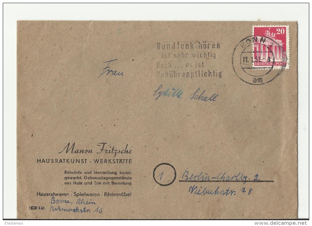 = DE CV 1951 - Briefe U. Dokumente