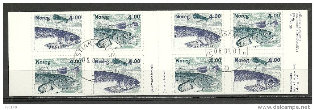 Norway ; 1999 Booklet "Fishing" - Carnets