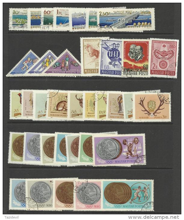 HUNGARY - CLEARANCE LOT OF MAINLY USED SETS. GOOD LOT AND WORTH A LOOK!! - Collections