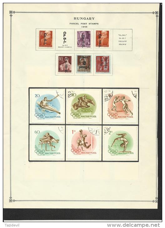 HUNGARY - Mint And Used Collection On Album Pages. All Stamps Appear To Be Very Good Condition - Sammlungen