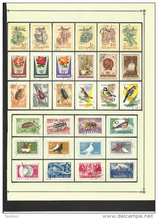 HUNGARY - Mint And Used Collection On Album Pages. All Stamps Appear To Be Very Good Condition - Sammlungen