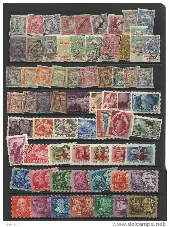 HUNGARY - Mint And Used Collection Back-of-book, Airs, Charity, Postage Dues, Etc. Not Many Sets But Good Starter Lot - Collezioni