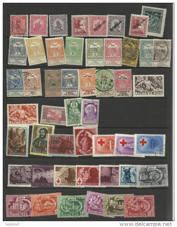 HUNGARY - Mint And Used Collection Airs, Charity, Semi Postals, Etc - Collections