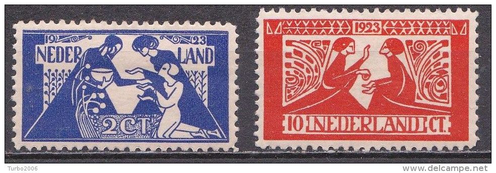 1923 Tooropzegels Ongestempelde Serie NVPH  134 / 135 - Unused Stamps