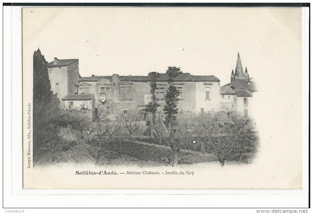 11 SALLELES D'AUDE ANCIEN CHATEAU JARDIN DU ROY - Salleles D'Aude