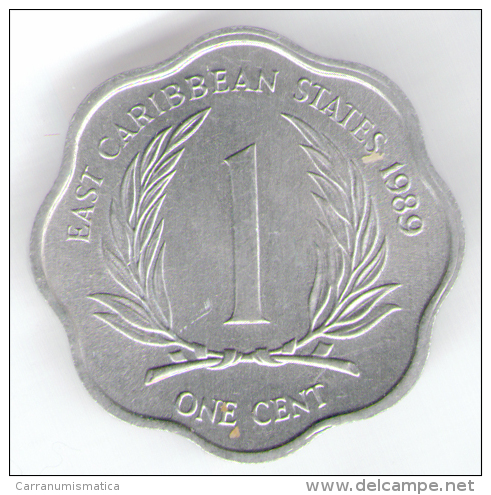 STATI DEI CARAIBI ORIENTALI 1 CENT 1989 - Oost-Caribische Staten