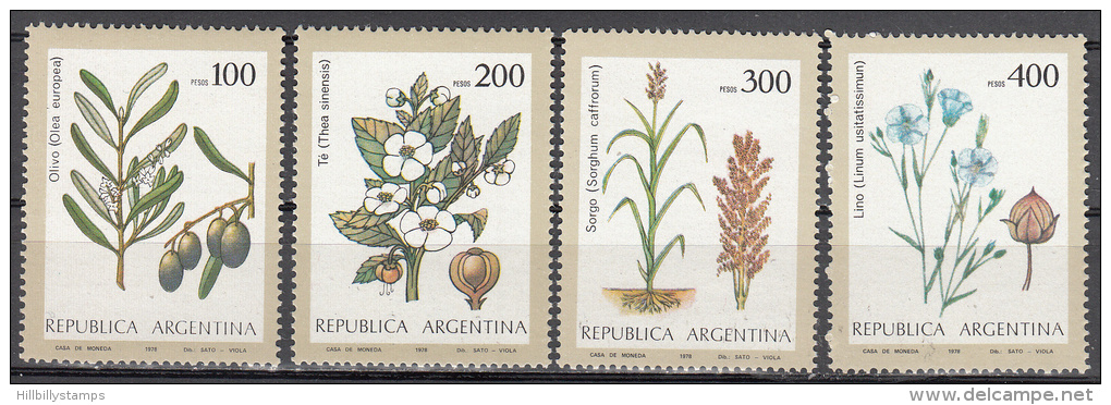 Argentina  Scott No. 1236-39   Mnh   Year  1979 - Ungebraucht