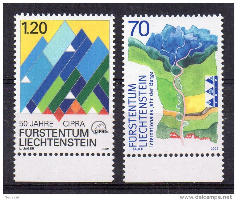 Serie   Nº 1230/1  Liechtenstein - Unused Stamps