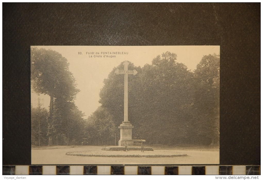 CP, 77, Foret De Fontainebleau La Croix D'augas N°92 - Fontainebleau