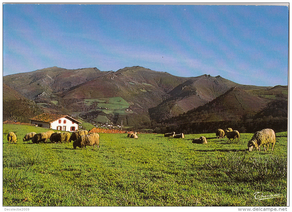 BF13519 Pays Basque Bidarray  France Front/back Image - Bidarray