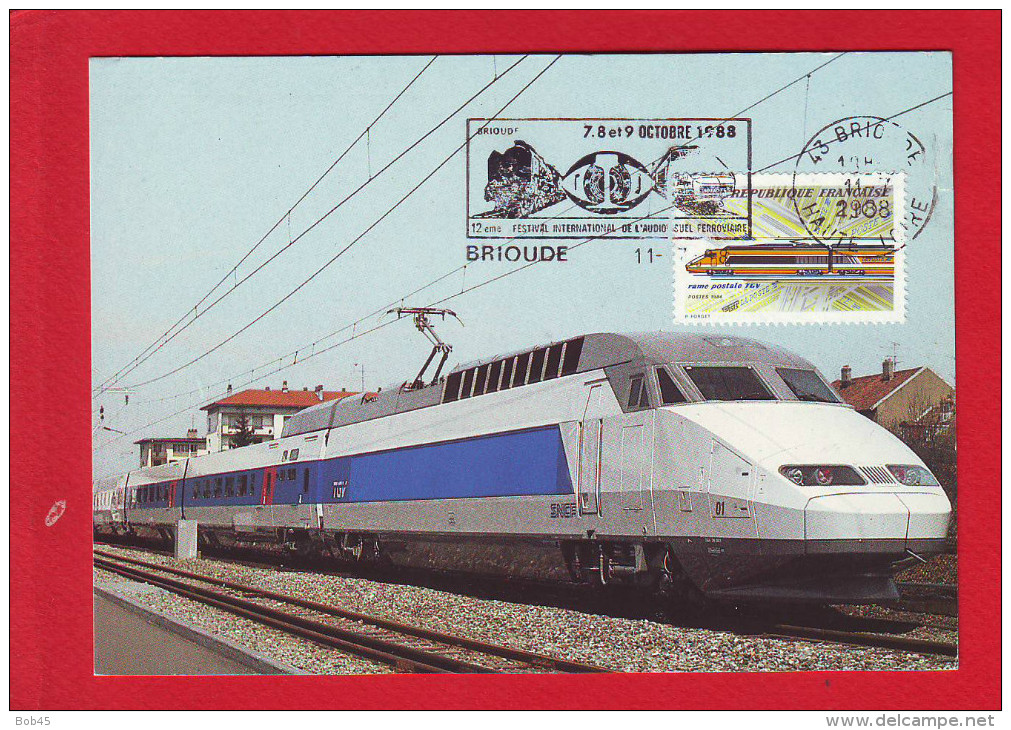 6431 - CARTE POSTALE TRAIN RAIL CHEMIN DE FER CHEMINOT TGV - Other & Unclassified