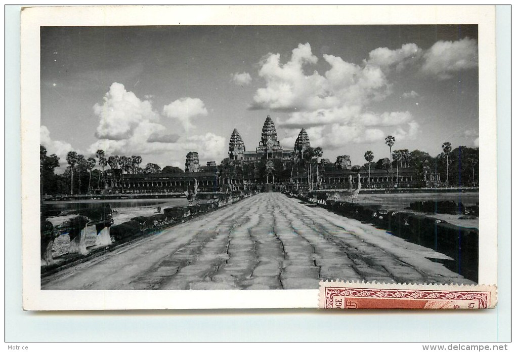 ANGKOR - Vue Générale, Timbre Années 50 - Camboya