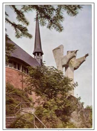 Bühlerhöhe A. D. Schwarzwaldhochstraße , Kapelle Maria - Frieden - Freiburg I. Br.