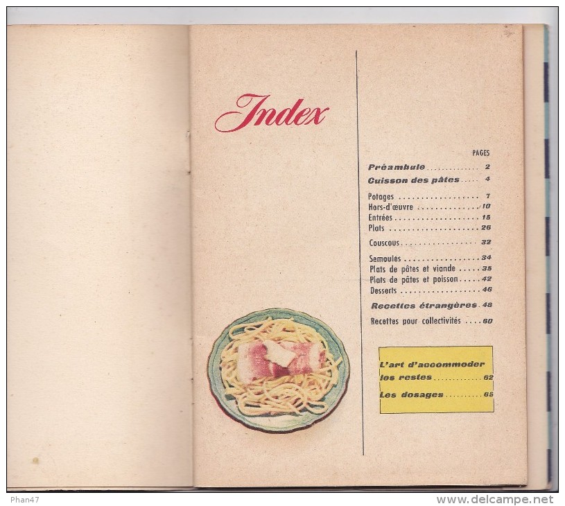 LUSTUCRU Pâtes Aux Oeufs Frais, 200 Recettes, Livret De 1951 - Gastronomie