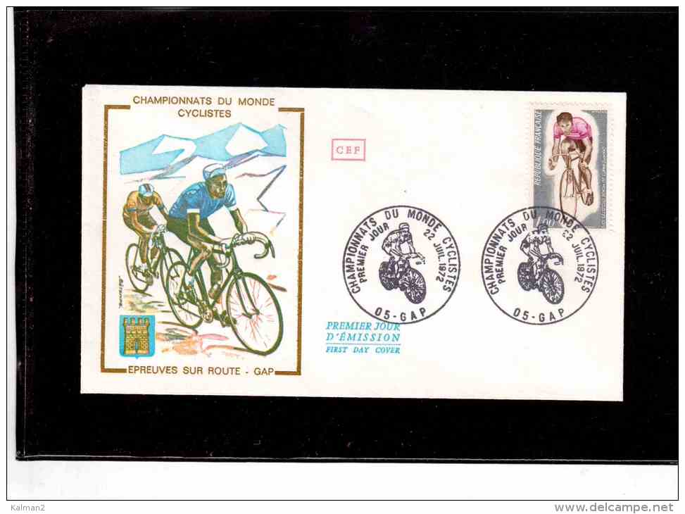 TEM3554    -     CAMP. MONDIALE DI  CICLISMO     /     FDC  MICHEL NR.  1804 - Ciclismo