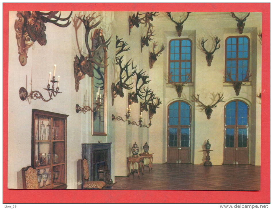 144237 /  BAROCKMUSEUM SCHLOSS MORITZBURG -  SPIESESAAL -  DDR Germany Deutschland Allemagne Germania - Moritzburg