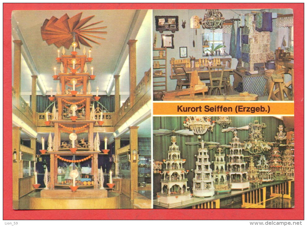 144238 /  KURORT SEIFFEN ( ERZGEB. ) -  SPIELZEUGMUSEUM -  DDR Germany Deutschland Allemagne Germania - Seiffen