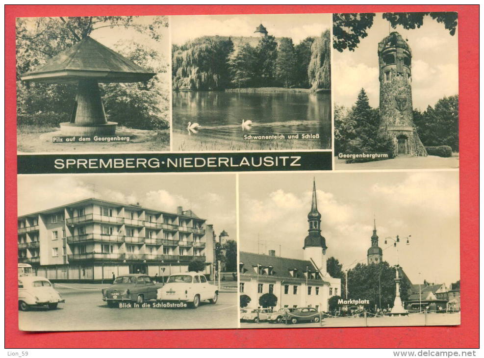 144273 /  SPREMBERG / NIEDERLAUSITZ - MARKTPLATZ -  DDR Germany Deutschland Allemagne Germania - Spremberg