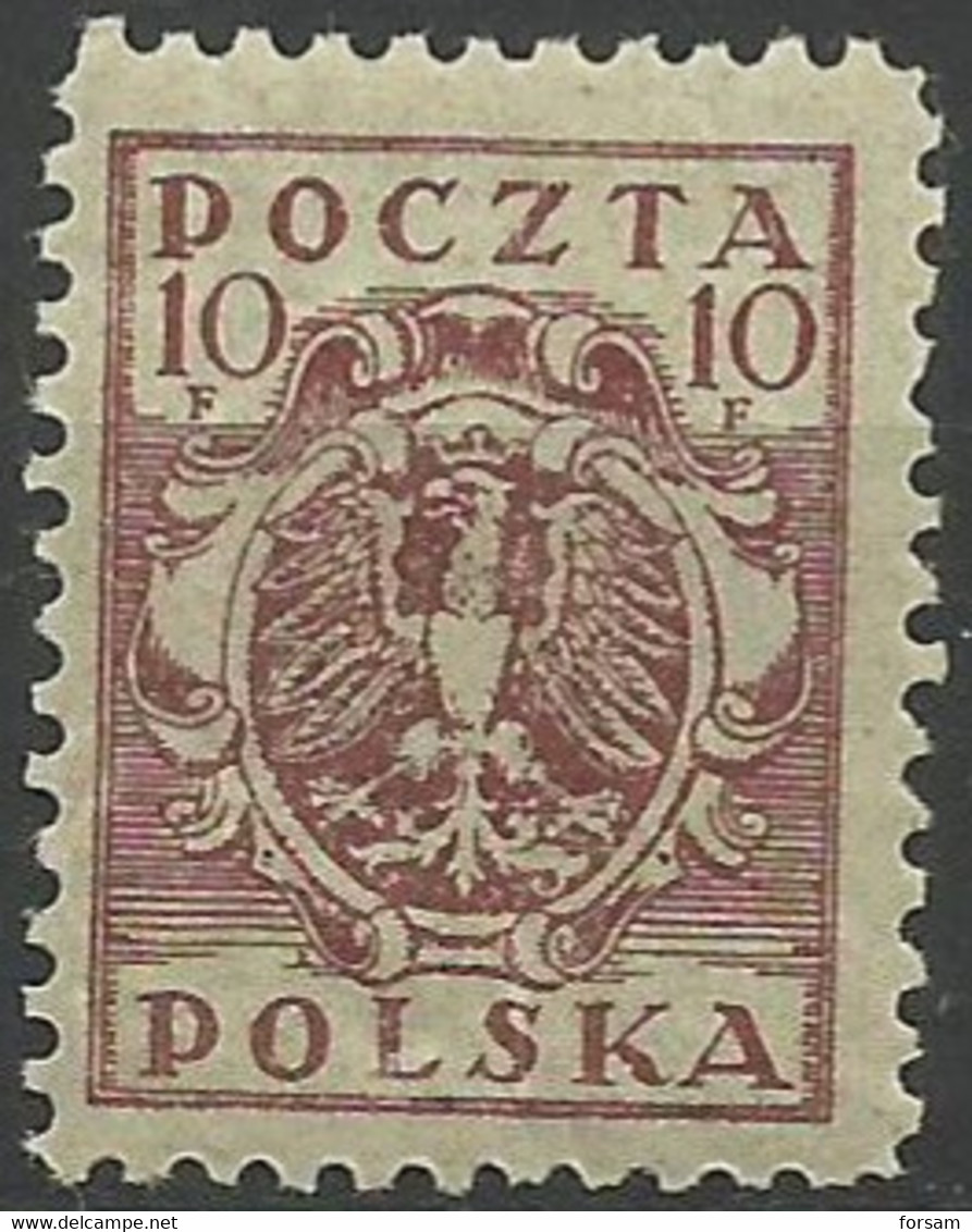 POLAND..1919..Michel # 103...MLH. - Unused Stamps