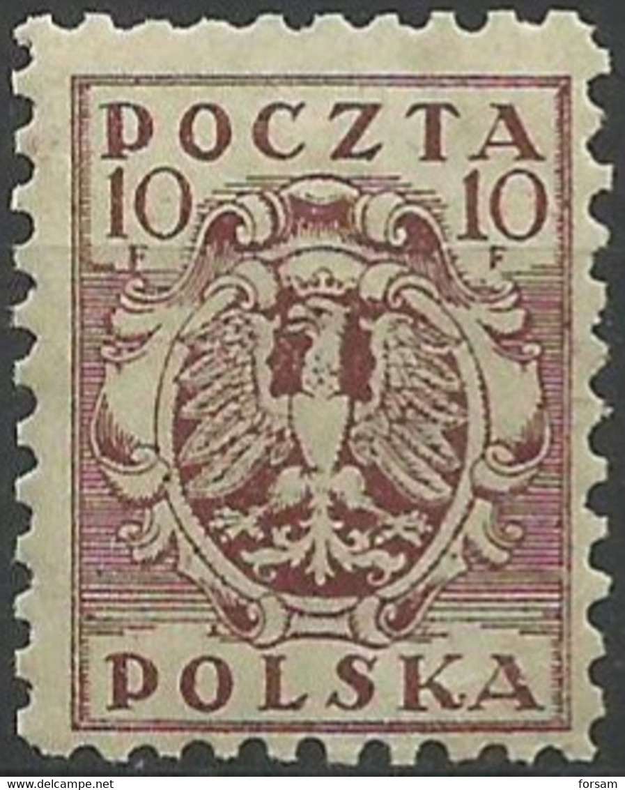 POLAND..1919..Michel # 103...MLH. - Unused Stamps