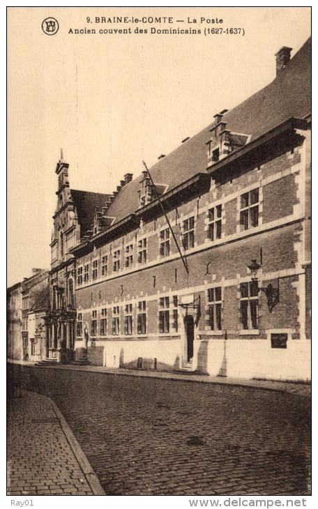 BELGIQUE - HAINAUT - BRAINE-LE-COMTE - La Poste (ancien Couvent Des Dominicains). - Braine-le-Comte