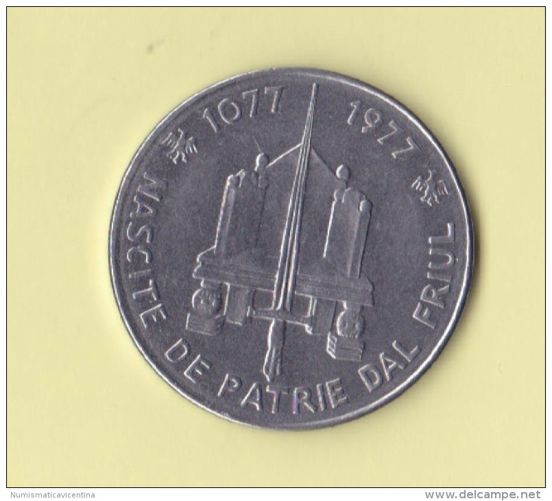 Friuli 100 Furlans 1977 = 100 Lire - Monedas/ De Necesidad