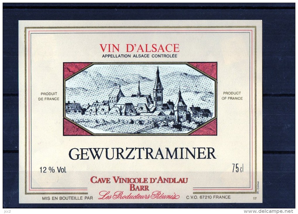 GEWURTZTRAMINER - Andlau Barr - Gewurztraminer