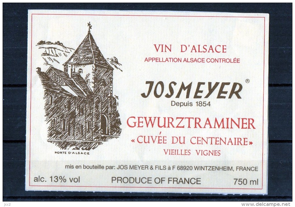 GEWURTZTRAMINER -Josmayer - Gewurztraminer