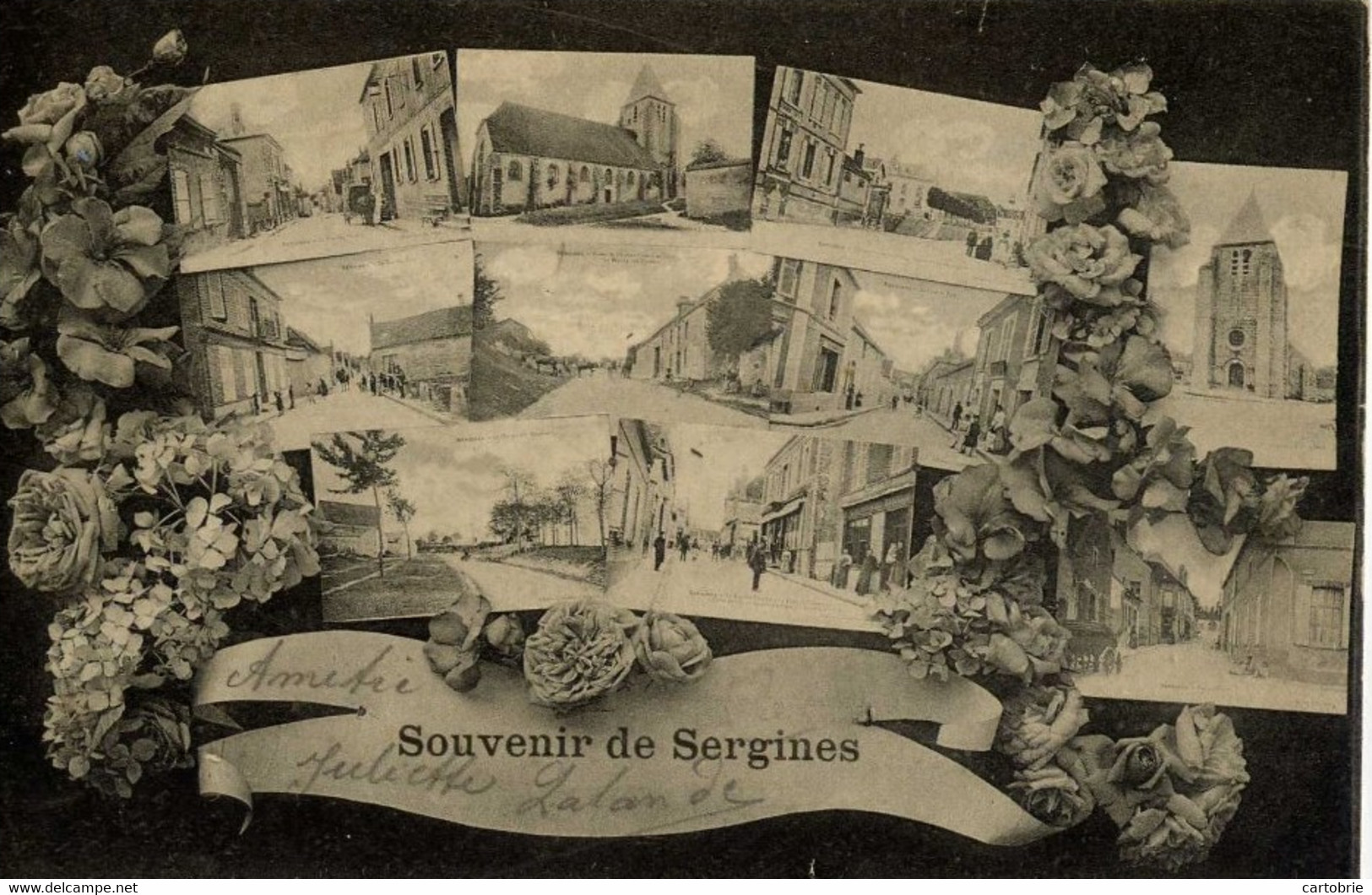 Dépt 89 - SERGINES - Souvenir De Sergines - Multi-vues (10 Mini-cartes) - Sergines