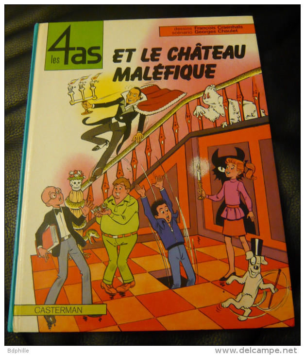 Les 4 As  Et Le Chateau Malefique   EO 1982 BE - 4 As, Les