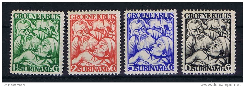 Suriname: NVPH 141-144 MH/*, 1929 - Suriname ... - 1975