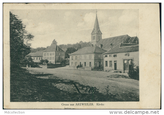 57 ARZVILLER / Kirche, Gruss Aus Arzweiler / - Arzviller