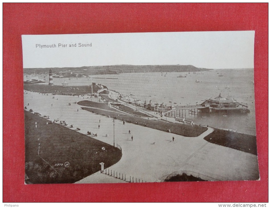 United Kingdom > England> Devon > Plymouth Pier & Sound    Ca 1910   Not Mailed   Ref 1327 - Plymouth