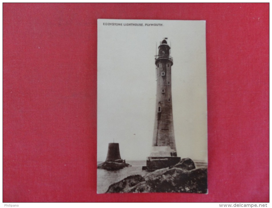 > England> Devon > Plymouth  Eddystone Light House   Ca 1910   Not Mailed   Ref 1327 - Plymouth