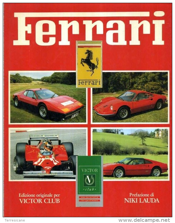 X GODFREY EATON FERRARI PREFAZIONE NIKI LAUDA COLOUR LIBRARY BOOKS - 1950-Aujourd'hui