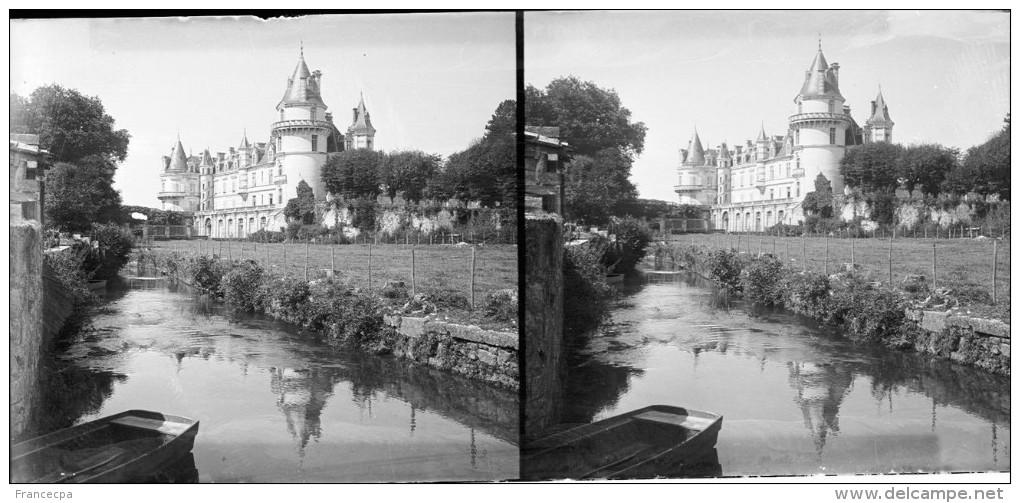 PN 0333 - CHARENTE - Chateau - Plaques De Verre