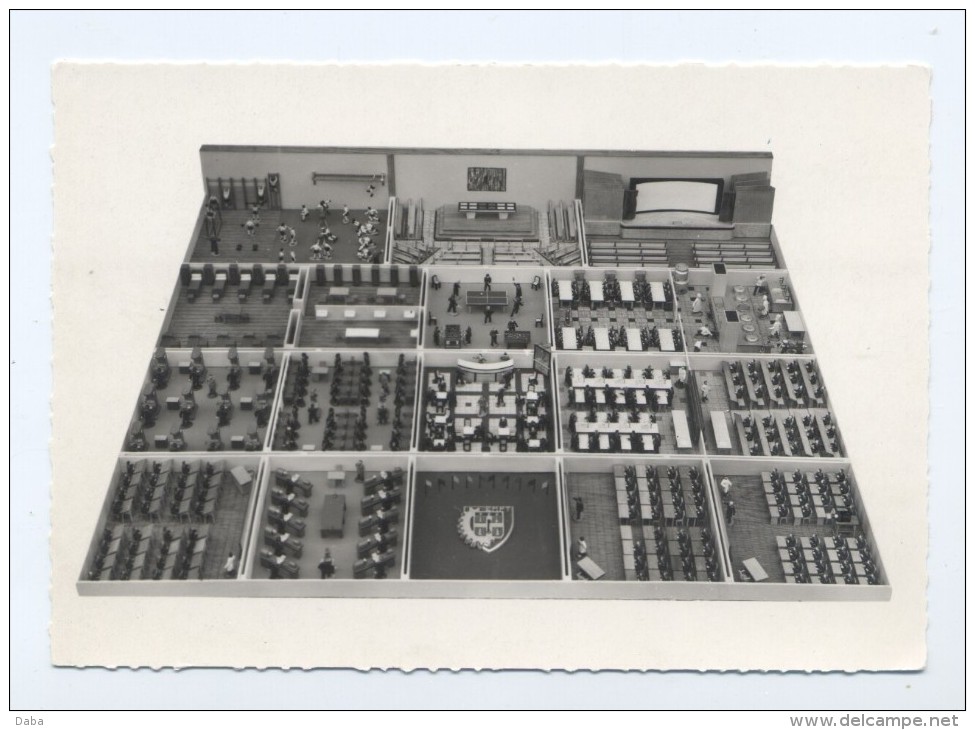 Le Mans. Ecole Militaire Préparatoire Technique. Maquette De L´Ecole. - Le Mans