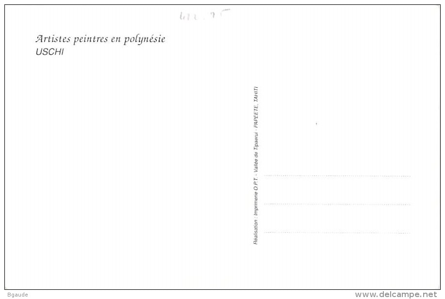 POLYNESIE FRANCAISE  CARTE MAXIMUM  NUM-YVERT 423 ART PEINTURE TABLEAU ARTISTE POLYNESIEN - Cartoline Maximum