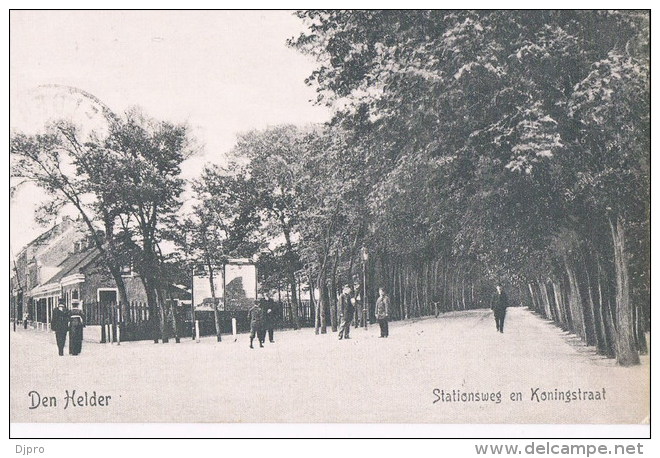 Den Helder Stationsweg En Koningstraat - Den Helder