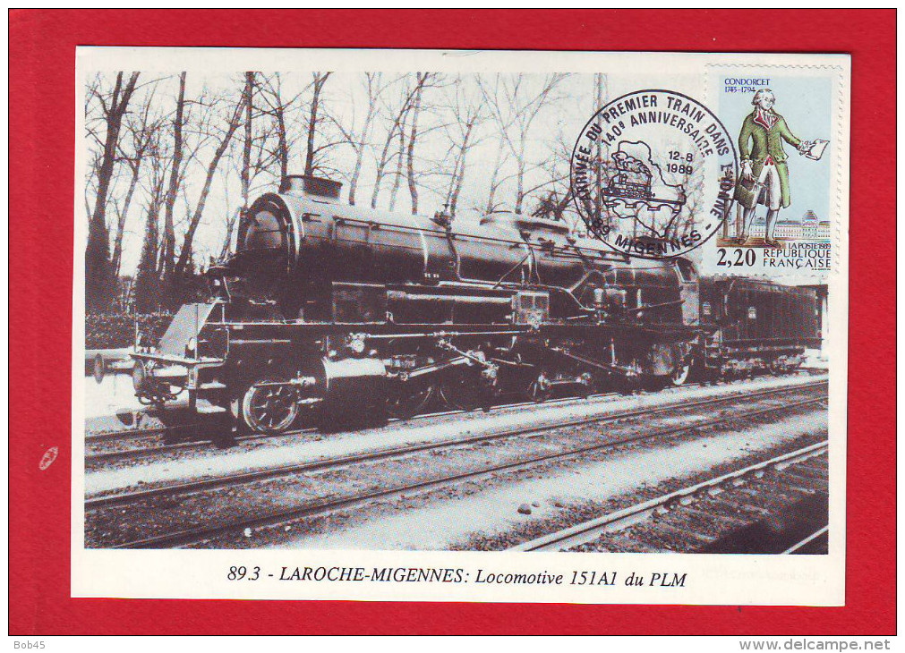 6458 - CARTE POSTALE TRAIN RAIL CHEMIN DE FER CHEMINOT LOCOMOTIVE 151A1 - Other & Unclassified