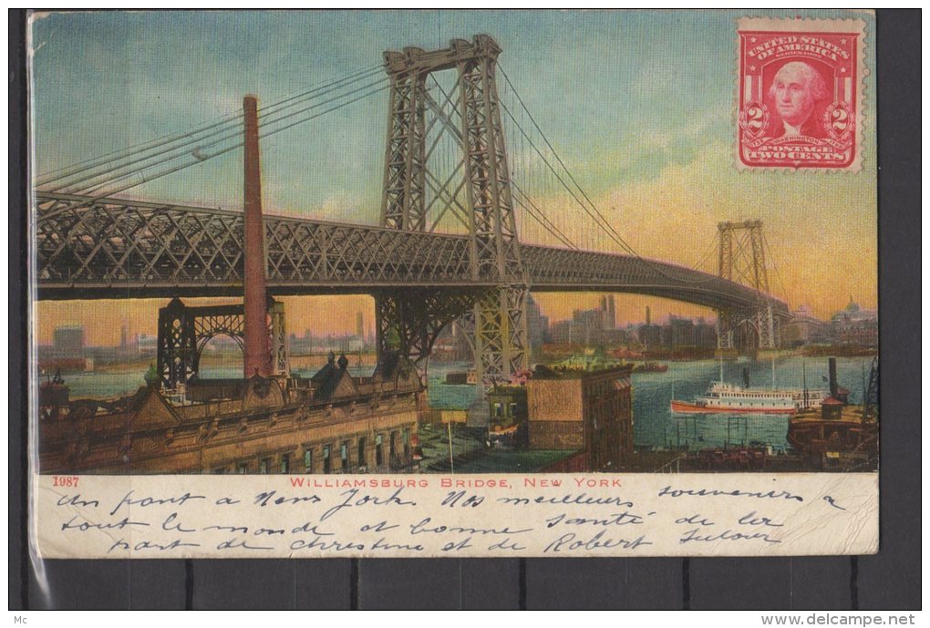 Williamsburg Bridge - New York - Brücken Und Tunnel