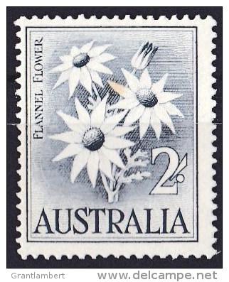 Australia 1959-1964 Flowers 2s Flannel Flower MNH - Gum Tone Spot - Neufs