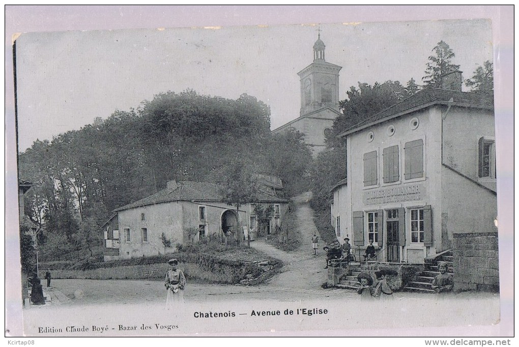 CHATENOIS . Avenue De L'Eglise . - Chatenois