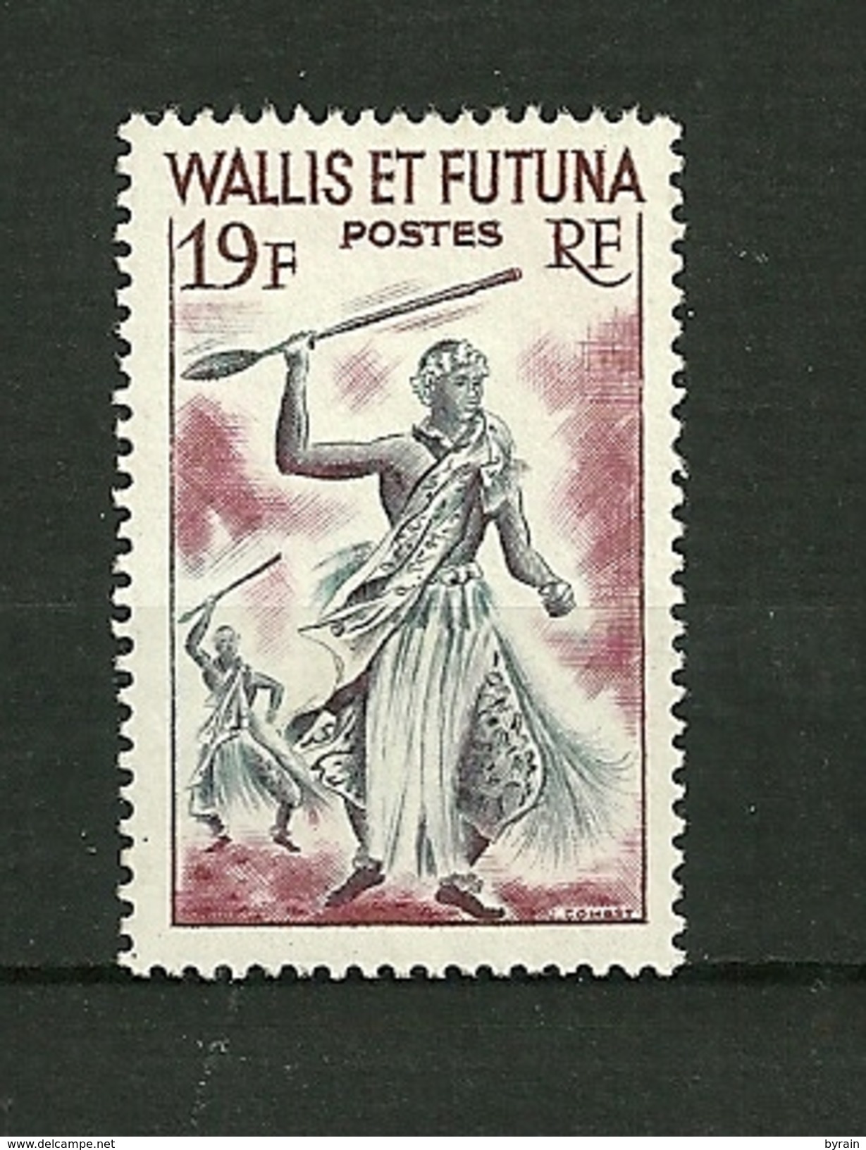 WALLIS Et FUTUNA 1957/61  N° 158B   " Aspect Des Iles (danse De La Sagaïe) "   NEUF - Collezioni & Lotti